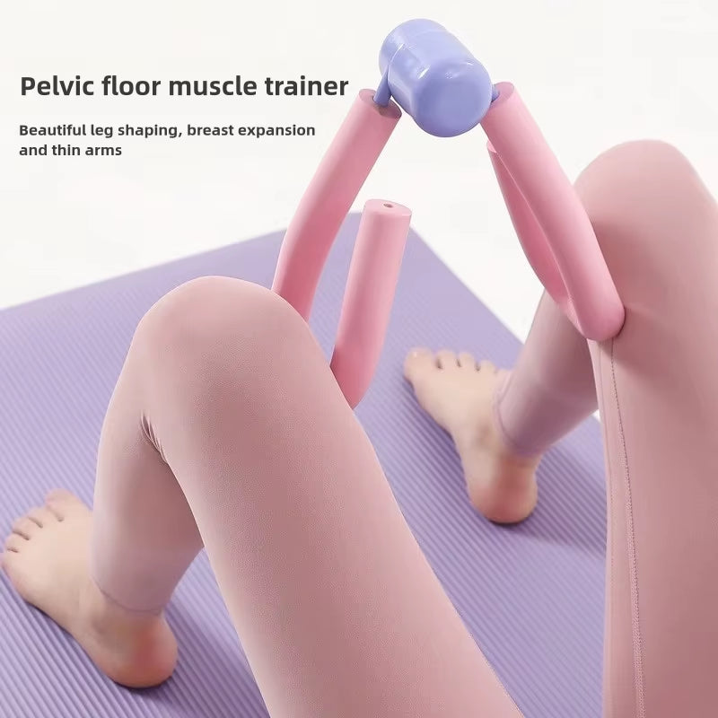Leg Kegel Trainer – Fleece Material, Home Leg Muscle Training, Yoga Use, Pelvic Floor Exercise