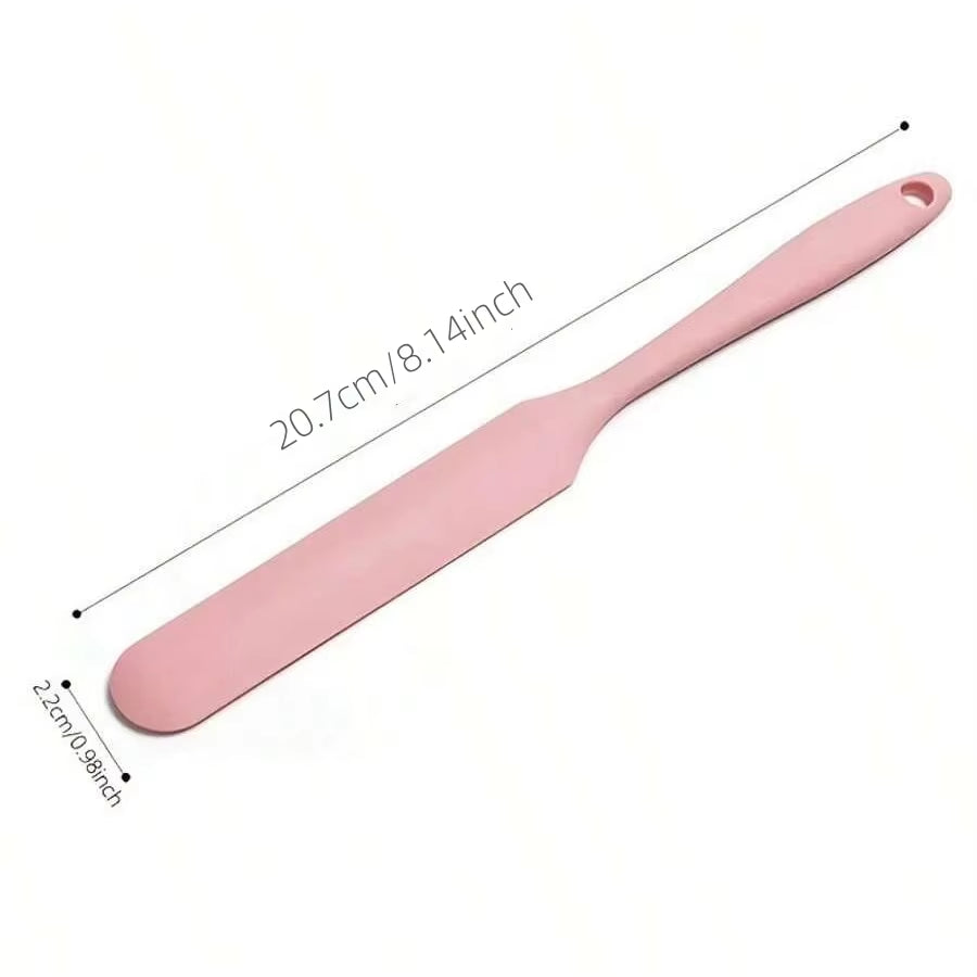 1/2 Pcs Random Color Food Scraper, Non Stick Design, Heat-Resistant, Kitchen Utensil, Suitable for Home and Professional Baking
