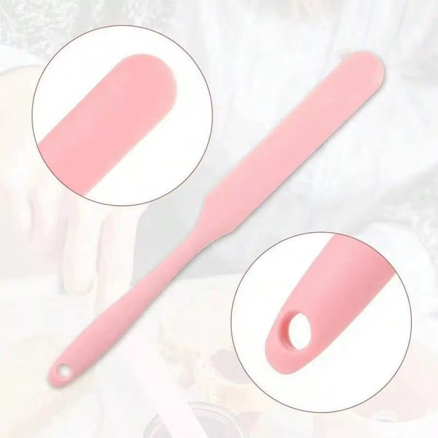 1/2 Pcs Random Color Food Scraper, Non Stick Design, Heat-Resistant, Kitchen Utensil, Suitable for Home and Professional Baking