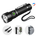 TS28 EDC Flashlight 3200 Lm Rechargeable 21700 Battery 506M Beam Distance Magnetic Tail Cap Self-Defense Flashlight