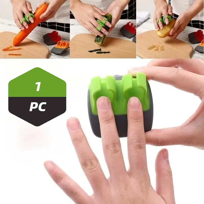 Non-Slip Vegetable Peeler: Sharp Blade for Kitchen & Camping